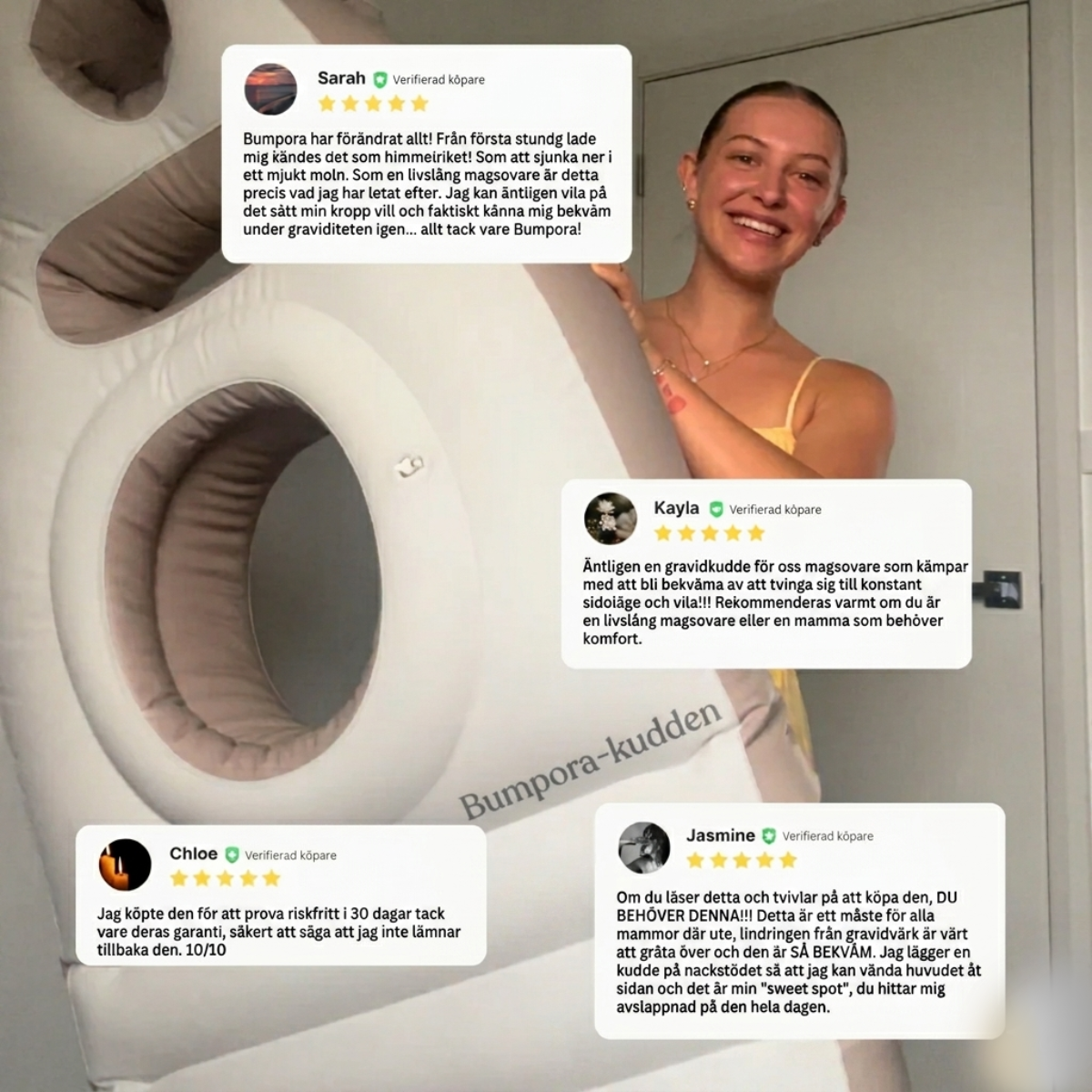 Bumpora™ - Graviditets Kudde